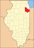 Das Will County von seiner Gründung im Jahr 1836 bis 1852