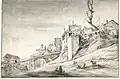 Willem Romeyn: Tiberufer in Rom, Universität Leiden