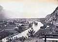 Blick auf Unterseen bei Interlaken, 1863