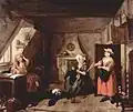 Armer Poet, um 1730