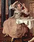 Der Morgen danach, William Hogarth, 1743–45