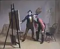 Der Triumph des Malers, 1838