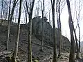 Burghügel von Norden
