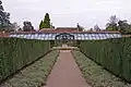 Gewächshäuser von Wimpole Hall im Küchengarten