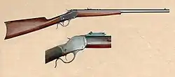 Winchester Model 1885; Low-Wall-Karabiner, High-Wall-Verschlussgehäuse
