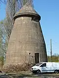 Winkelturm in Hannover auf Bahn-Gelände