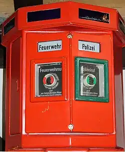 Feuer-/Polizeimelder