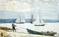Winslow Homer: Pulling the Dory (c.1880)