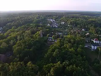 Güterbank. Im Vordergrund der Biehlaer Winterberg, ein markanter Nebengipfel.