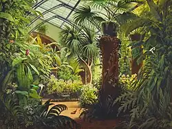 Wintergarten am Prinzenpalais (Gotha, um&nbsp;1859)