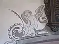 Ohrmuschelstil-Grisaille in der Kirche Wintersingen, 1676.