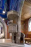 Die Kanzel der Stadtkirche