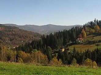Blick von Wisła