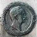 Reliefs von Maximilian&nbsp;II. und Ludwig&nbsp;II.