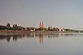 Aussicht von der anderen Seite der Weichsel