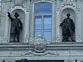 James Wolfe und Louis-Joseph de Montcalm, britischer bzw. französischer General; beide fielen in der Schlacht auf der Abraham-Ebene