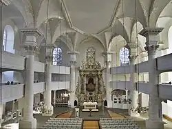 Trinitatiskirche, Innenansicht