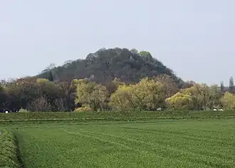 Der Riemberg von Buisdorf aus gesehen.