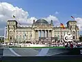 adidas World of Football vor dem Reichstag