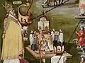 Priesterweihe (Ordo; Bischof mit goldenem Chormantel)