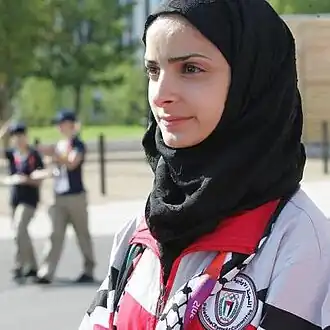 Woroud Sawalha im Jahr 2012