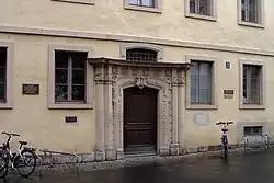 Ehemaliges Botanisches Institut der Universität Würzburg, wo Hermann Müller-Thurgau 1874 promovierte