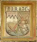 Gemehrtes fürstbischöfliches Wappen
