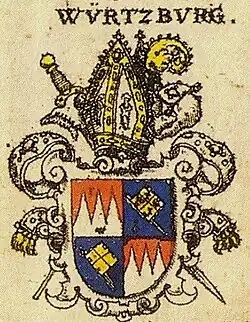 Hochstift Würzburg nach Siebmacher 1605