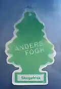 Wunder-Baum als Symbol für den „waldfrischen Staatsminister“. Anders Fogh (Rasmussen). Dänemark (2006)