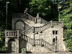 Außentreppe in Wuppertal (Vogelsauer Treppe)