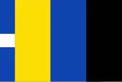 Flagge des Ortes Witmarsum