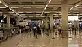 Bereich zum Einchecken der Passagiere