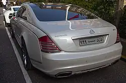Coupé, Heckansicht