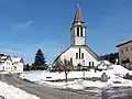 Ortszentrum mit Kirche