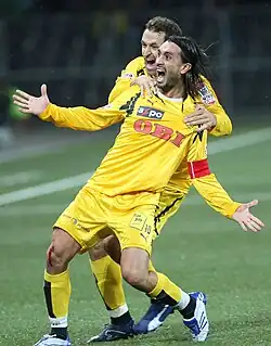 Hakan Yakin mit Thomas Häberli