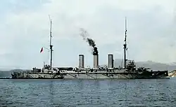 Die japanische Yakumo im Jahr 1905