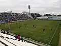 Rugbyspiel im Yamaha Stadium (Februar 2012)