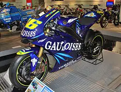 Rossis Yamaha YZR-M1 im Jahr 2004