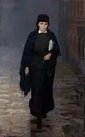 N. Jaroschenko: Studentin (1883)
