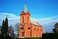 Friedhofskapelle in Ylakiai, errichtet 1904, Architekt: Karl Eduard Strandmann