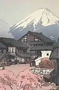 Fuji von Funatsu aus (1928)