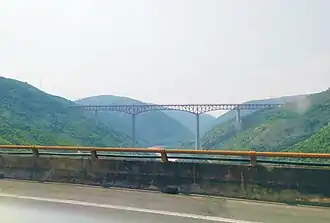 Eisenbahnbrücke Yuanjiang