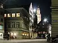 Limmatquai, Zunfthäuser Saffran, Haue und Rüden