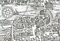 Der Lindenhof und angrenzende Stadtteile, Ausschnitt auf dem Murerplan