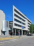 Kreuzung Therese-Giehse-Strasse / Binzmühlestrasse in Neu-Oerlikon
