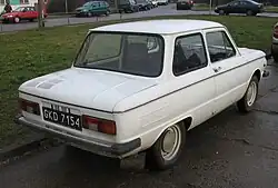 SAS-968М, Heckansicht