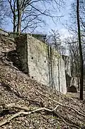 Südöstlicher Mauerrest Hauptburg