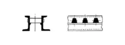 Zahnstange System Riggenbach-Klose