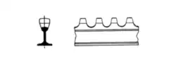 Zahnstange System Strub