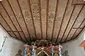 Mittelalt. Holzdecke, St.-Johannes-Kapelle Zarten